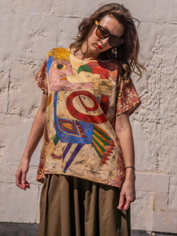 Футболка по мотивам живописи Виктора Браунера