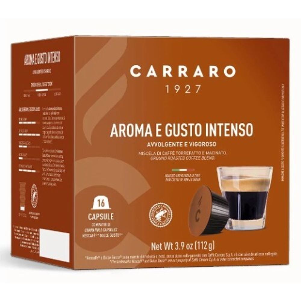 Carraro Aroma e Gusto, для Dolce Gusto, 16 шт