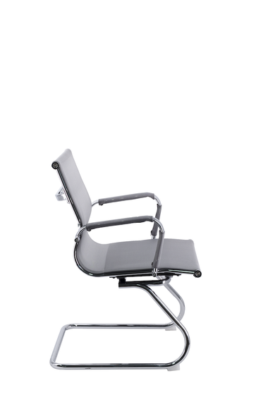 Кресло для посетителей Everprof Opera CF Сетка Серый