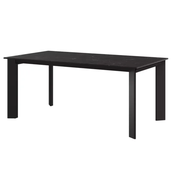 Стол раскладной Track (160+50), керамика черная