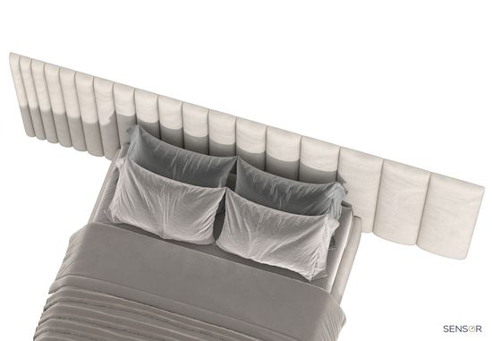 Кровать Tesoro с широким изголовьем