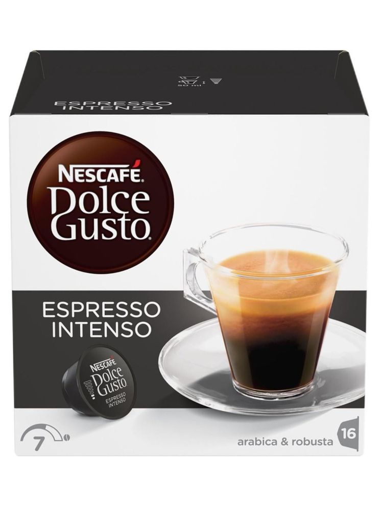 Кофе Nescafe Dolce Gusto Espresso Intenso 16 шт x 3 уп