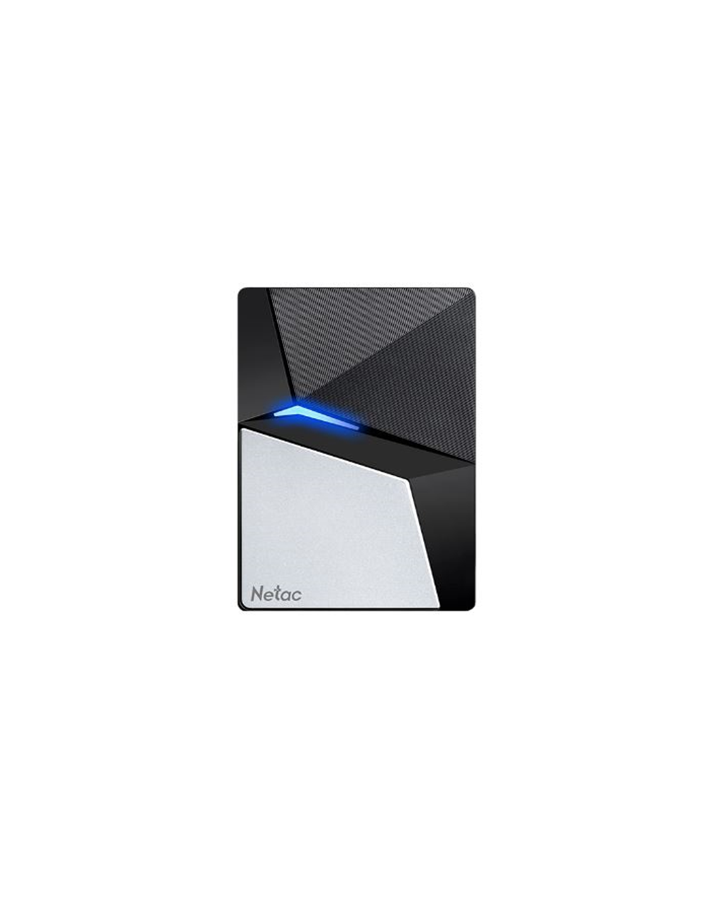 Ssd накопитель Netac Z7S 480GB USB 3.2 Gen 2 Type-C External SSD, R/W up to 550MB/480MB/s,with USB-C to USB-A cable and USB-A to USB-C adapter 3Y wty