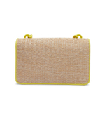 Сумка-мессенджер love one mini light cl rafia Pinko - желтый(103335 A1RQ)