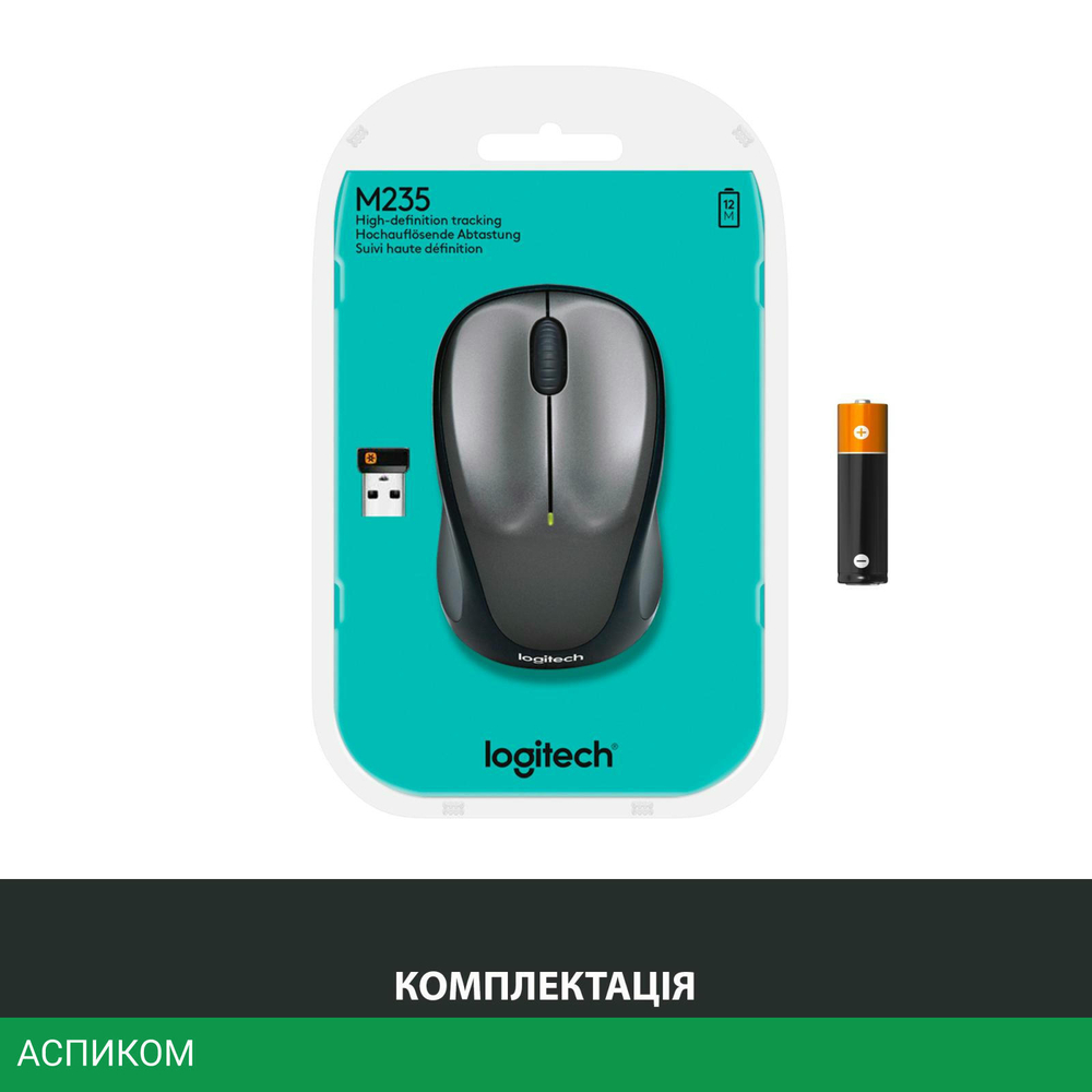Мышь Logitech M235 (910-002201)