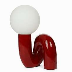 Настольный светильник Jean красный