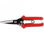 Секатор-ножницы садовые 7,5» (18,5см) пластиковые ручки ДоброСад