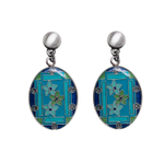 Серьги Clara Bijoux Незабудки A75778-8 BL
