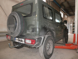 Фаркоп оцинкованный Galia S137C для SUZUKI Jimny, offroad, 2018-(паспорт и сертификат в комплекте)(без электрики)