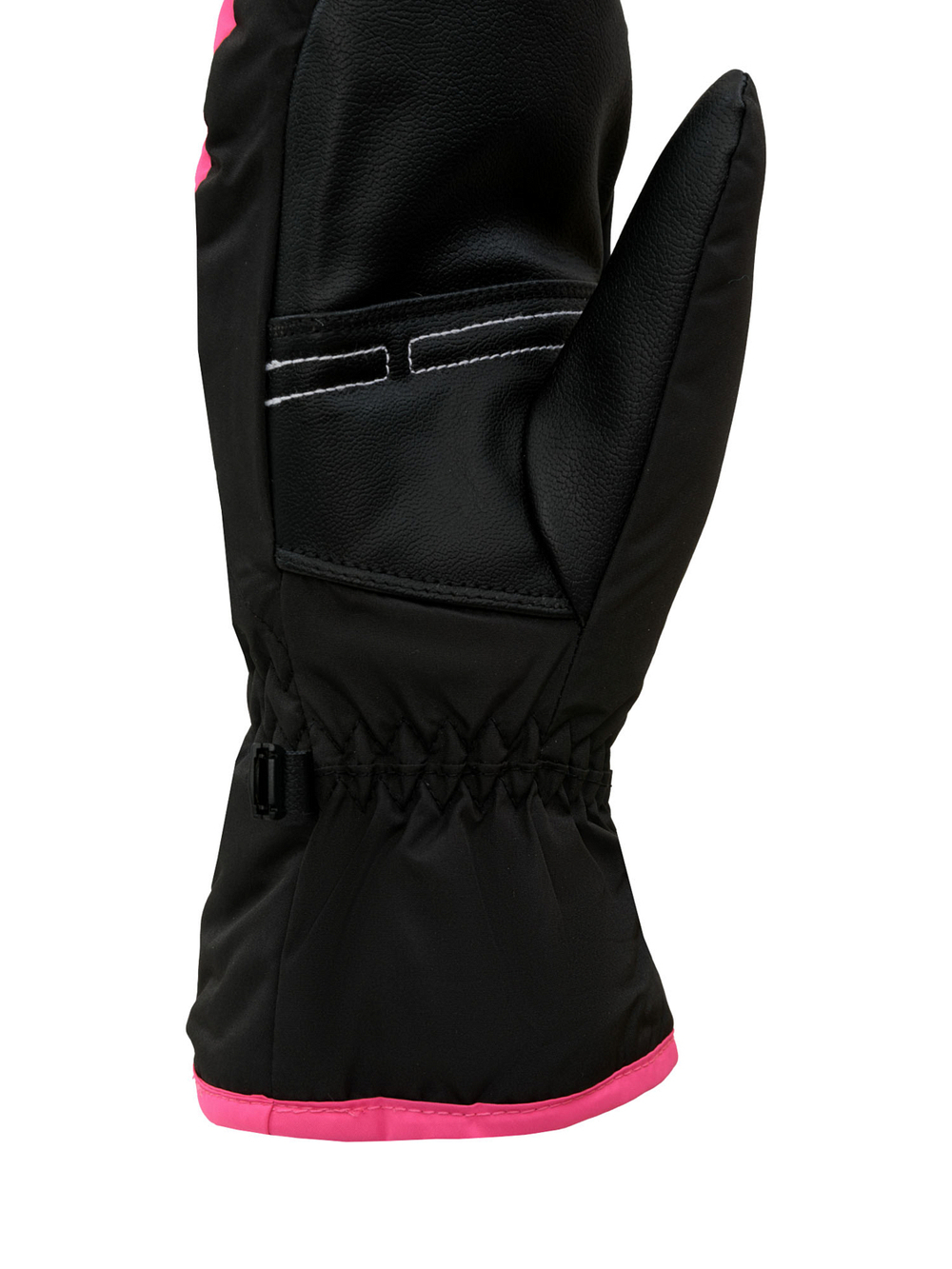 Варежки REUSCH Alan Junior Mitten Black/Pink Glo (inch (дюйм):6,5)