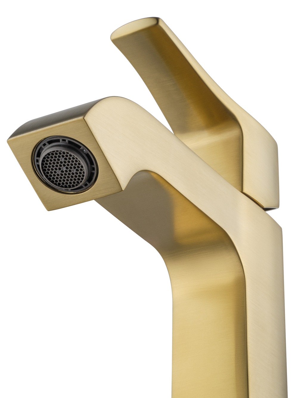 Смеситель для раковины WONZON & WOGHAND FLEX, Брашированное золото (WW-88018072-BG)