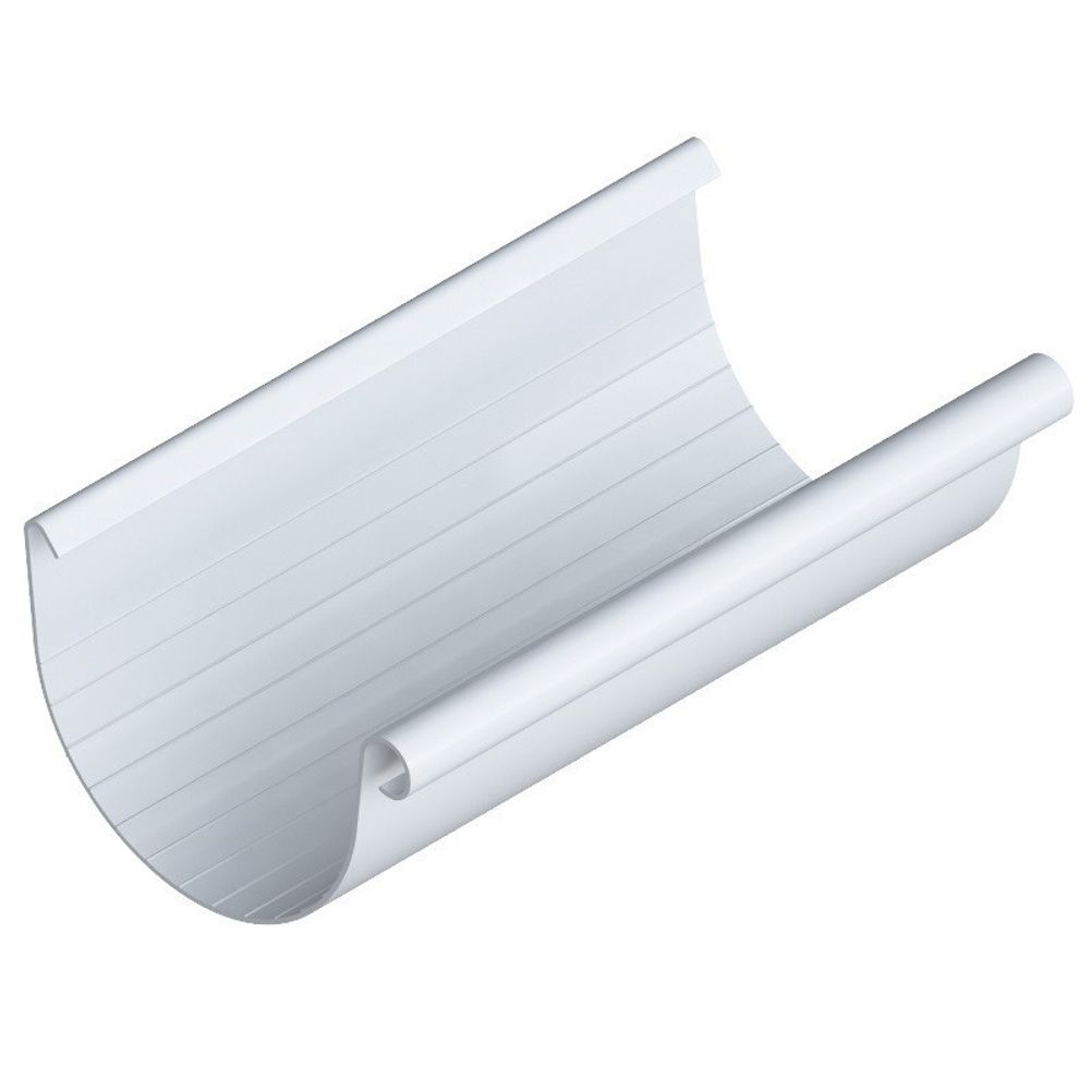 Желоб водосточный ПВХ Альта-Профиль Элит Белый 125х3000 мм