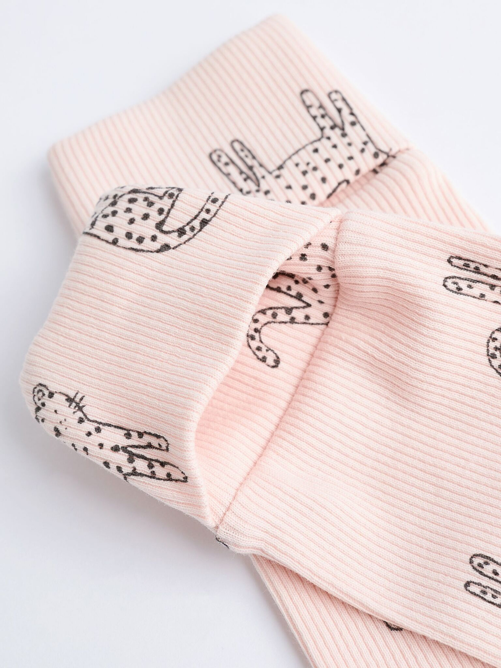 Комбинезон / Cлип для малышей Next K79-492, 4 шт., Молочный, Розовый