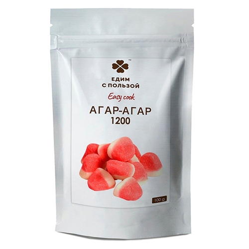 Агар-агар 1200,растительный аналог желатина.
