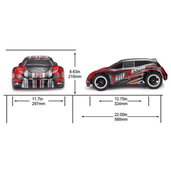 Радиоуправляемая модель Remo Hobby Rally Master 4WD RTR масштаб 1:8 2.4G - RH8081