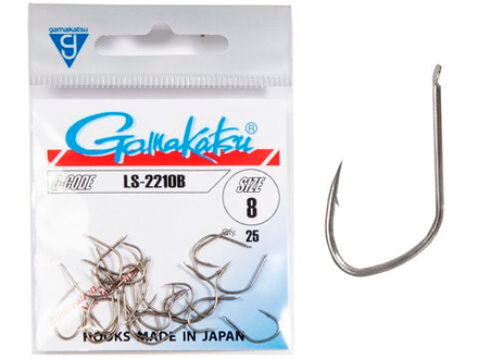 Крючки Gamakatsu LS-2210B HOOKS BRONZE разм. 08 25шт.