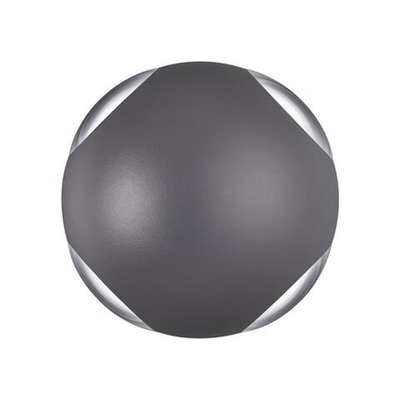 358464 STREET NT20 377 темно-серый  Ландшафтный настенный св-ник IP54 LED 4000K 12W 85-265V  CALLE