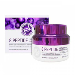 Enough 8 Peptide Sensation Pro Balancing Cream восстанавливающий крем с пептидами