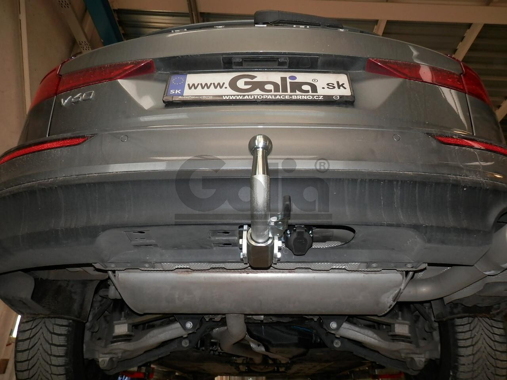 Фаркоп оцинкованный Galia V089C для VOLVO V60, S60 2018-(паспорт и сертификат в комплекте)(без электрики)