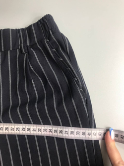 Брюки Bershka в крупную полоску, маркировка XS, визуально на 42 размер