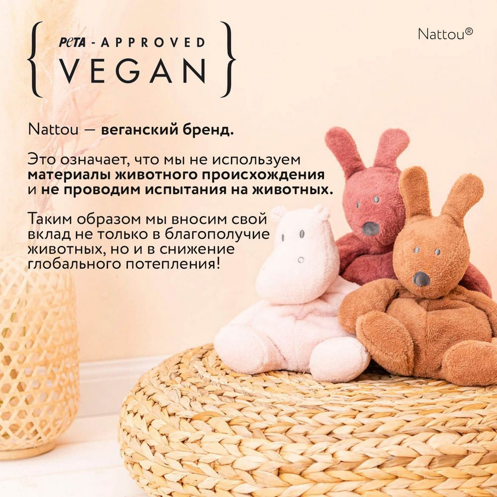 Качалка детская Nattou FELIX & LEO Ослик 595216