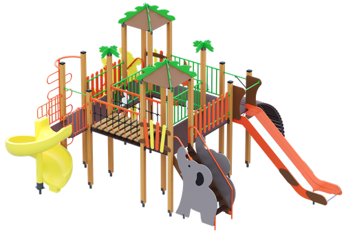 Комплекс игровой Мир джунглей И.13-134