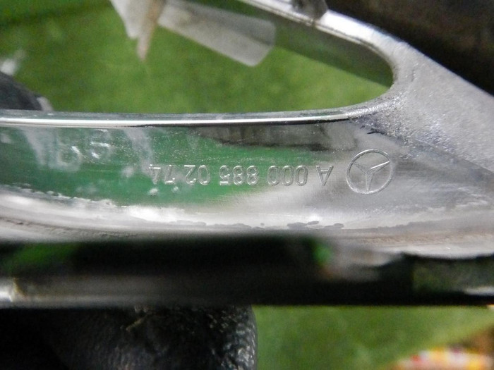 Накладка юбки бампера правая Mercedes GLS X166 (2015-2019)