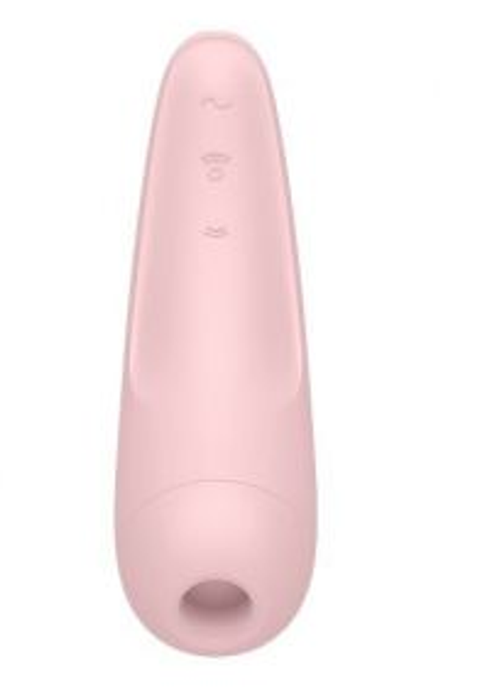 Розовый вакуум-волновой стимулятор Satisfyer Curvy 2+