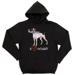 Толстовка "Курцхаар любит людей"