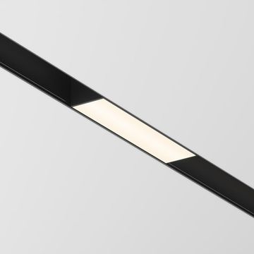 Трековый магнитный светодиодный светильник TR074-2-7W3K-B черный Gravity Basis Maytoni