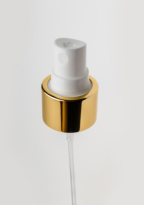 Распылитель кнопочный белый/золото 01