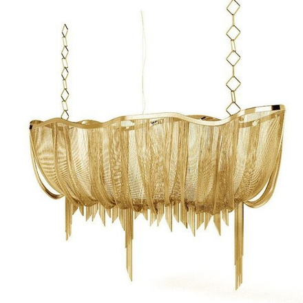 Pendant design lamp   Atlantis by Terzani (Gold)