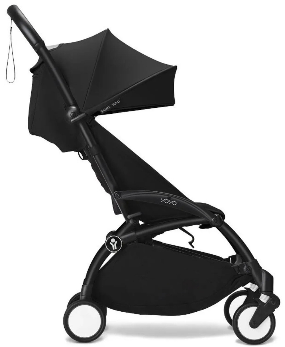 Коляска Stokke YOYO3 Newborn Shell рама чёрная Black 2 в 1 Black