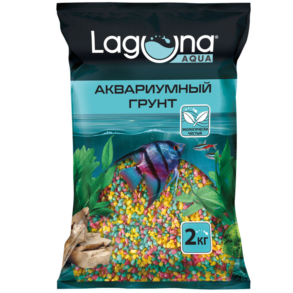 Грунт "ариэль", 2-5мм, 2кг, laguna