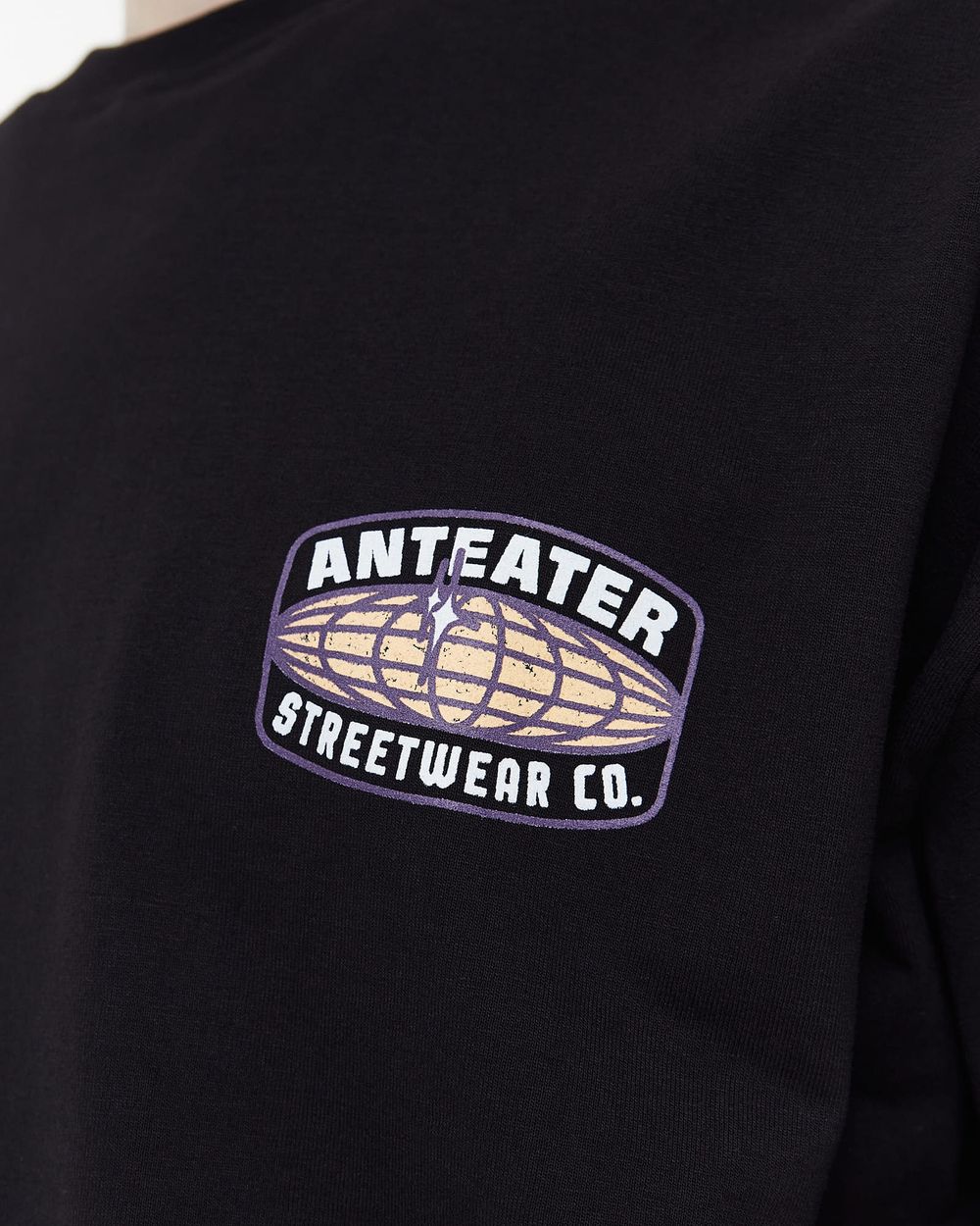 Купить Футболка Anteater 331 Streetwear Co. черная Футболка Anteater 331 Streetwear Co. черная