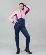 Куртка NORDSKI PRO Candy Pink/Blue, тренировочная, женская