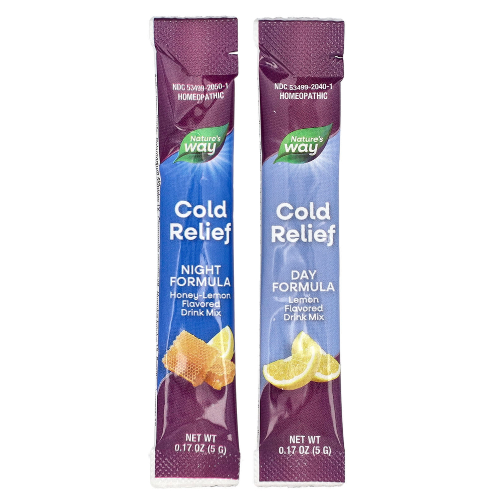 Nature's Way, Umcka®, горячий напиток от холода, для детей от 6 лет, лимон, мед и лимон, 12 пакетиков по 5 г (0,17 унции)