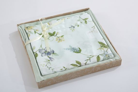 Комплект простыни без резинки 240х260  ТЕНСЕЛЬ 1311 ASABELLA Италия.