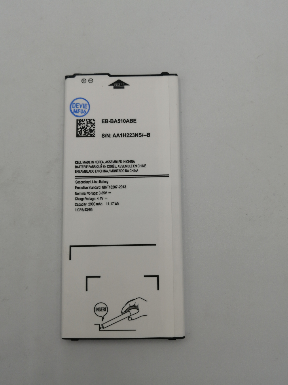 Аккумулятор для Samsung Galaxy A5 2016 (A510F) EB-BA510ABE