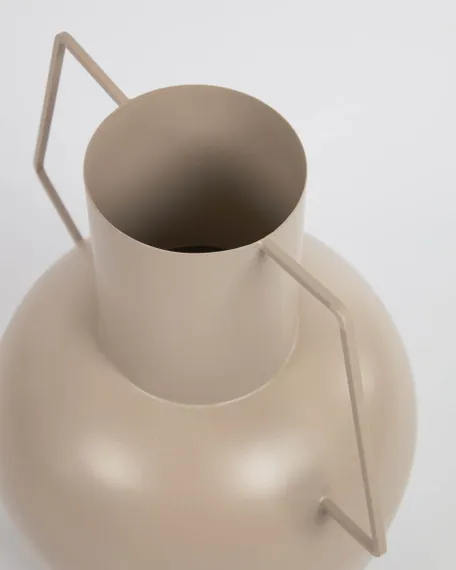 Ваза Bellabel из светло-коричневого металла, 39 см