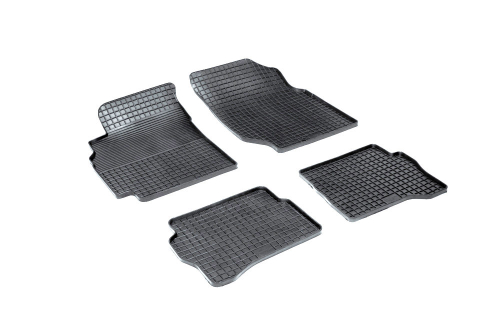 Резиновые коврики Сетка для Nissan Almera classic (B10) 2006-2013, Seintex.00205