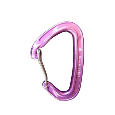 Вертикаль Карабин Скалолазный с проволочной защелкой облегченный