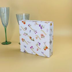 Lenardi 109-211 Салатник 18,5х5см КРОКУС в под.уп.(х24)Фарфор