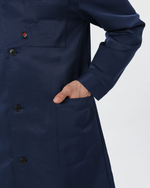 Халат Лигор (тк.Смесовая,210), т.синий/васильковый