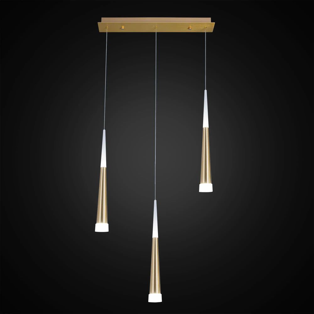 Citilux Вегас CL227032 LED Подвесной светильник Золото