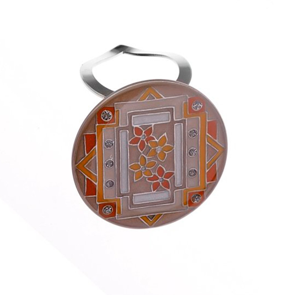 Зажим для платка Clara Bijoux Незабудки 11-03823 BR