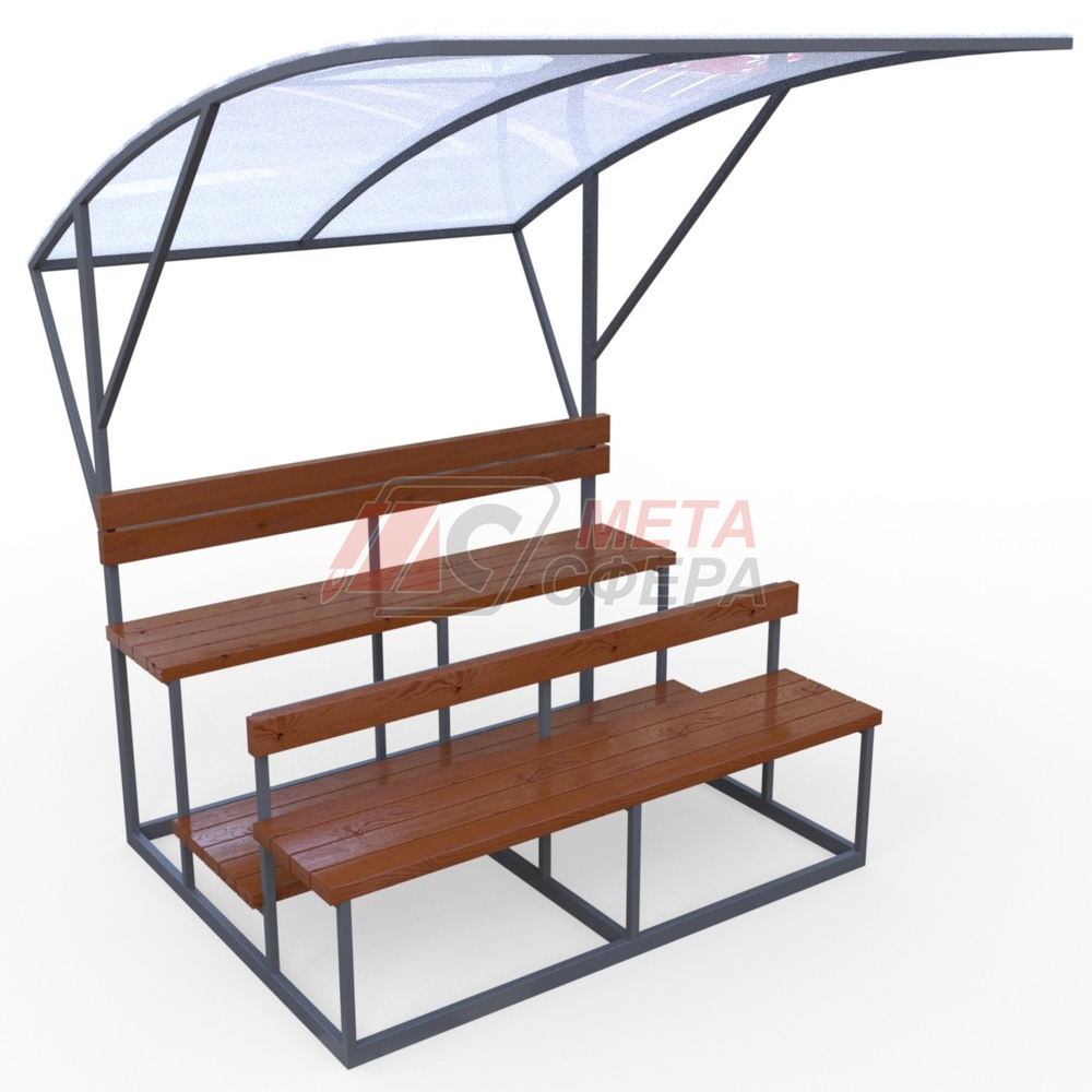 Трибуна Трэйди с козырьком