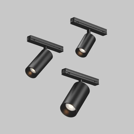 Уличный трековый светильник Фокус / Focus Led Exility IP 3000К 8Вт 36° черный Outdoor o-tr02-1-s-8wb3k
