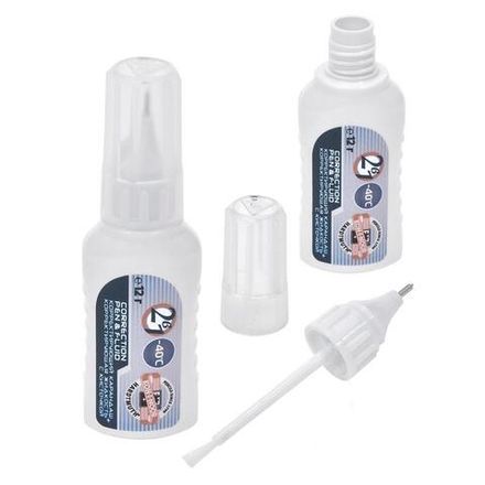 Корректирующий карандаш+ кисточка 2в1 Koh-i-noor, 12мл, металлический наконечник.