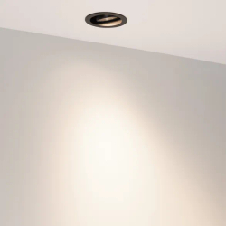 Светильник MS-VORTEX-BUILT-R90-12W Day4000 (BK-BK, 40 deg, 230V) (Arlight, IP20 Металл, 5 лет) 057951